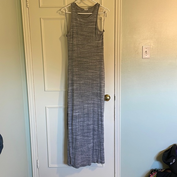 Maxi dress with double leg slit - Picture 1 of 1